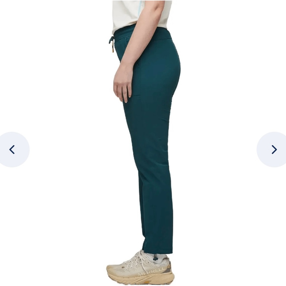 Cotopaxi Teal Track Pants with Orange Accent - Picture 5 of 8